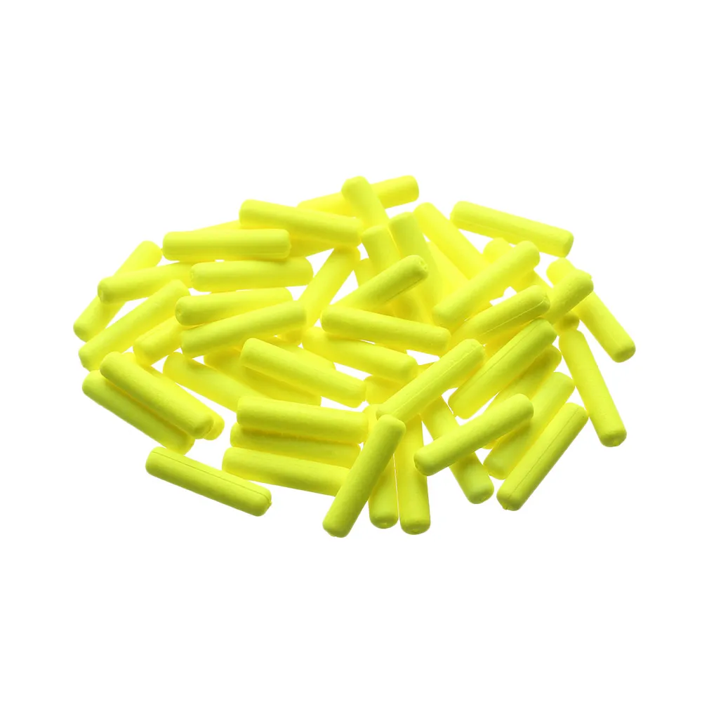 50 PCs/Bag Fishing Foam Floats Ball Oval Floats Beads Light Weight Indicator Fish Beans Fishing Floats Fishing Accessories