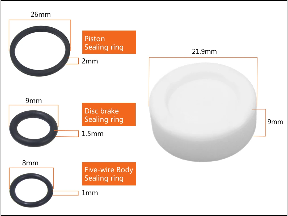 HEPPE Bike Hydraulic Brake Caliper Ceramic Piston MTB Road Bike Disc Brake Piston For XT/M785/M8000/SLXM675 Bike Repair Parts