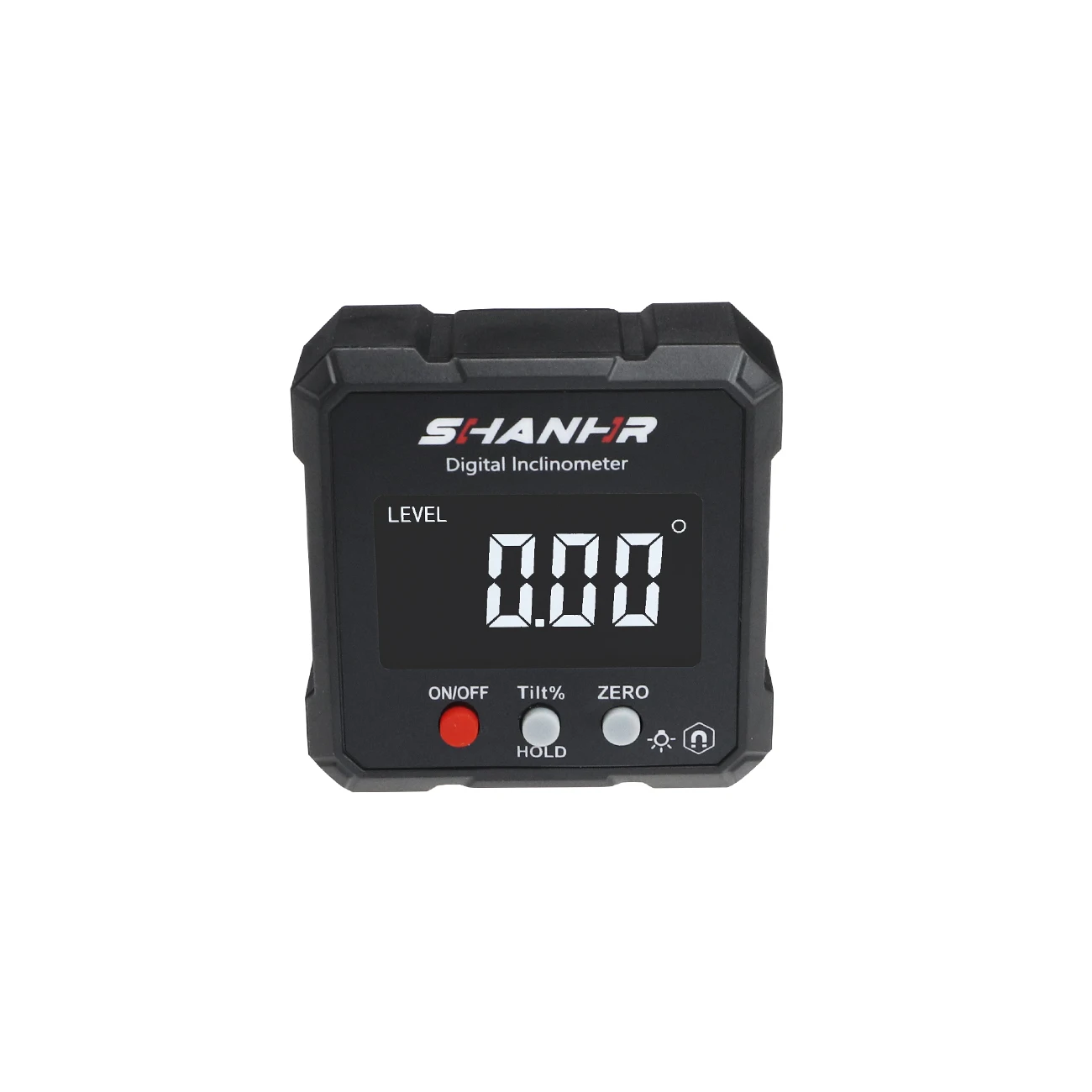 SHANHR New Angle Protractor 360 Degree Mini Electronic Digital Protractor Inclinometer Angle Finder Gauge Measurement Box