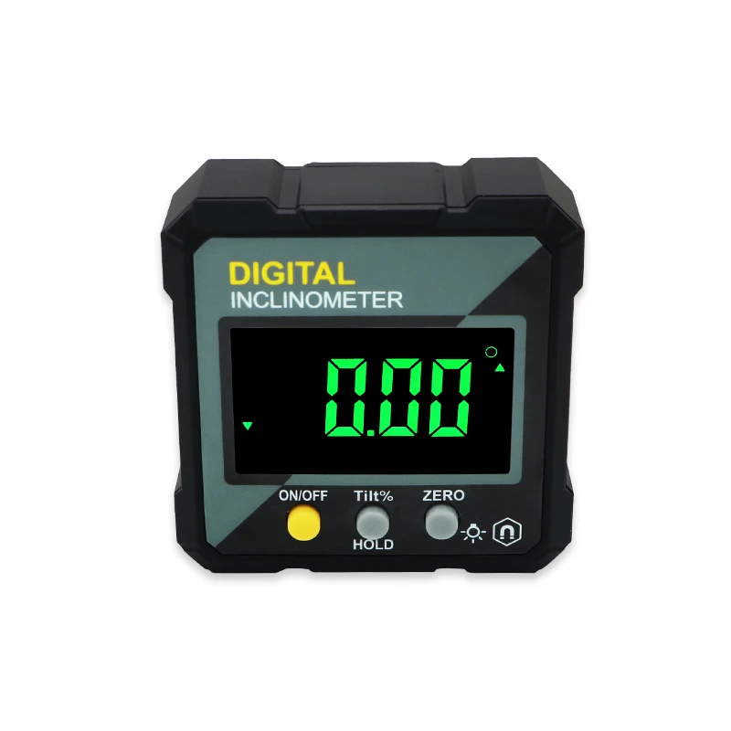 SHANHR New Angle Protractor 360 Degree Mini Electronic Digital Protractor Inclinometer Angle Finder Gauge Measurement Box