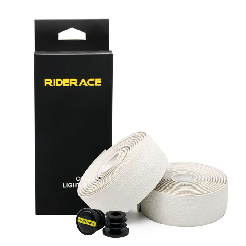 Bike Handlebar Tape Road Bicycle Anti-slip PU EVA Shock Absorption Anti-Vibration Handle Bar Tapes Soft Cycling Wrap End Plug