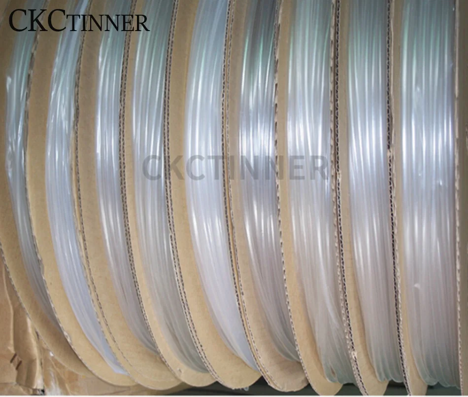 Transparent 3: 1 1 m / lot heat shrink tube with double wall glue tube diameter 1.6 / 2.4 / 3.2 / 4.8 / 6.4 / 7.9 / 9.5 / 12.7m