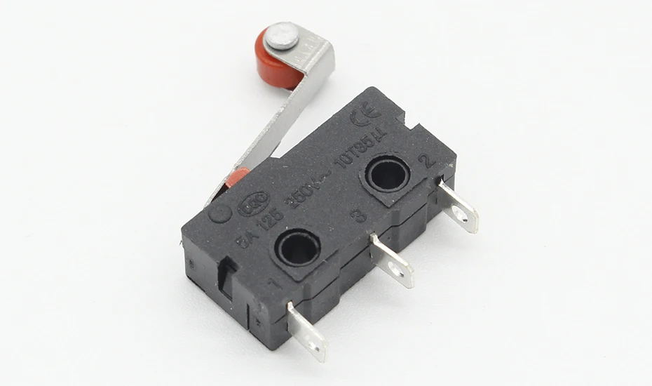10 Pcs Mini Micro Limit Switch Roller Lever Arm SPDT Snap Action LOT