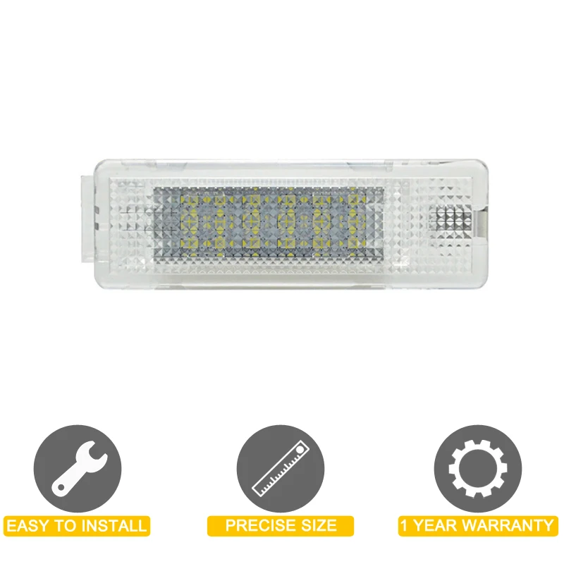 12V LED Luggage Trunk Lamp For VW Tiguan Touran Transporter Caddy Campmob Passat CC White Luggage Compartment Light Assembly