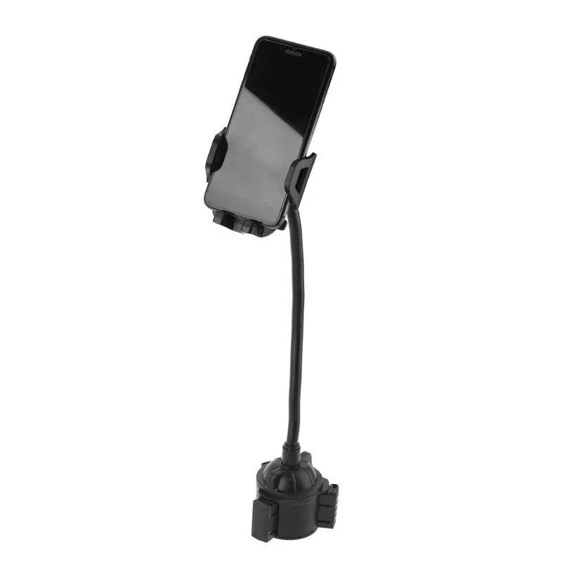 Universal Car Cup Mount Mobile Phone Holder Stand Cradle for iPhone 5/6/7/8 Pus XR XS 3.5-7" Cellphone Smartphones