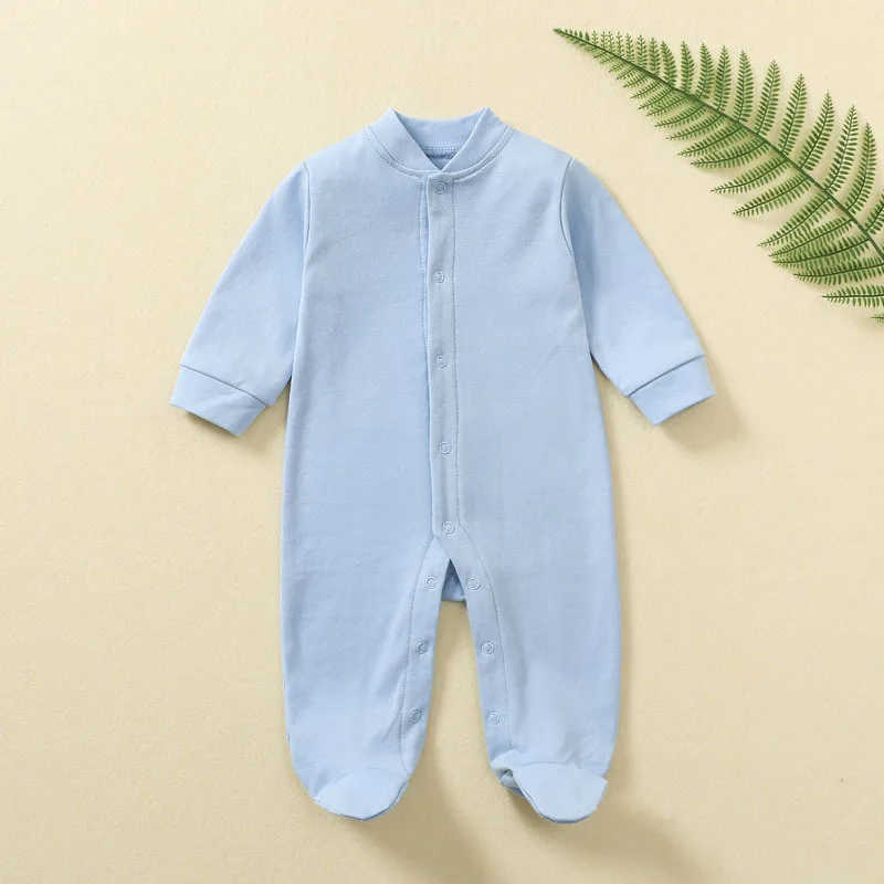 Cotton Jumpsuits Newborn Baby Rompers Sleepsuits INS Jumpers One-pieces Sleepers Autumn Spring Growings Roupa De Bebe Grows