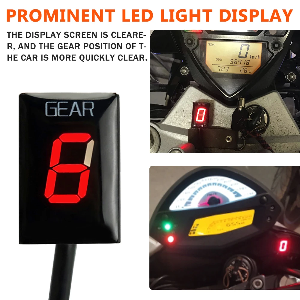Gear Indicator For SUZUKI DL650 V-Strom DL 650 VStrom DL 1000 DL1000 Boulevard C50 M50 M90 C90 C109R/T Motorcycle Accessories
