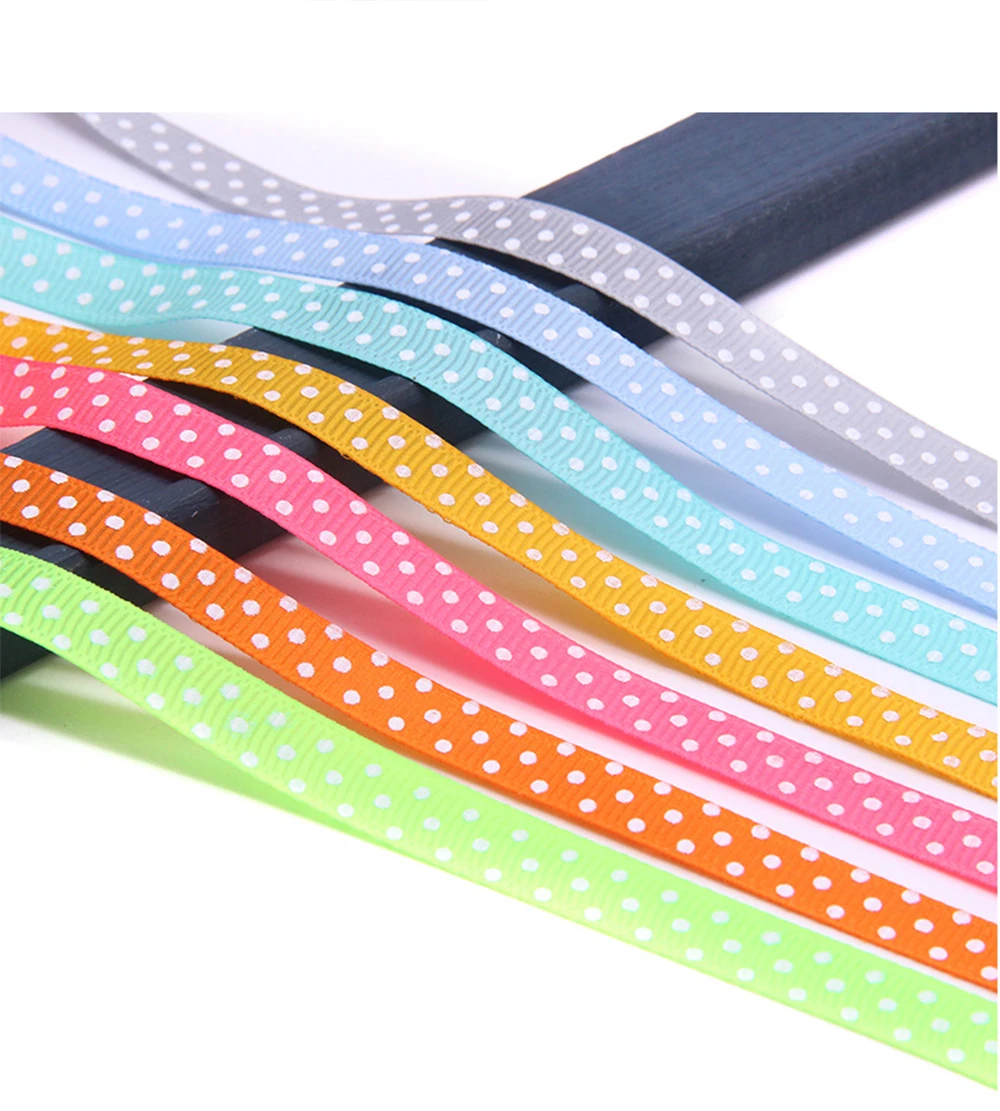 5 Yards Checked Polyester Ribbon 3/8 Inch Plaid Tartan Fabric Craft Ribbon,for Hair Accessories Craft Wrapping Party Decorations