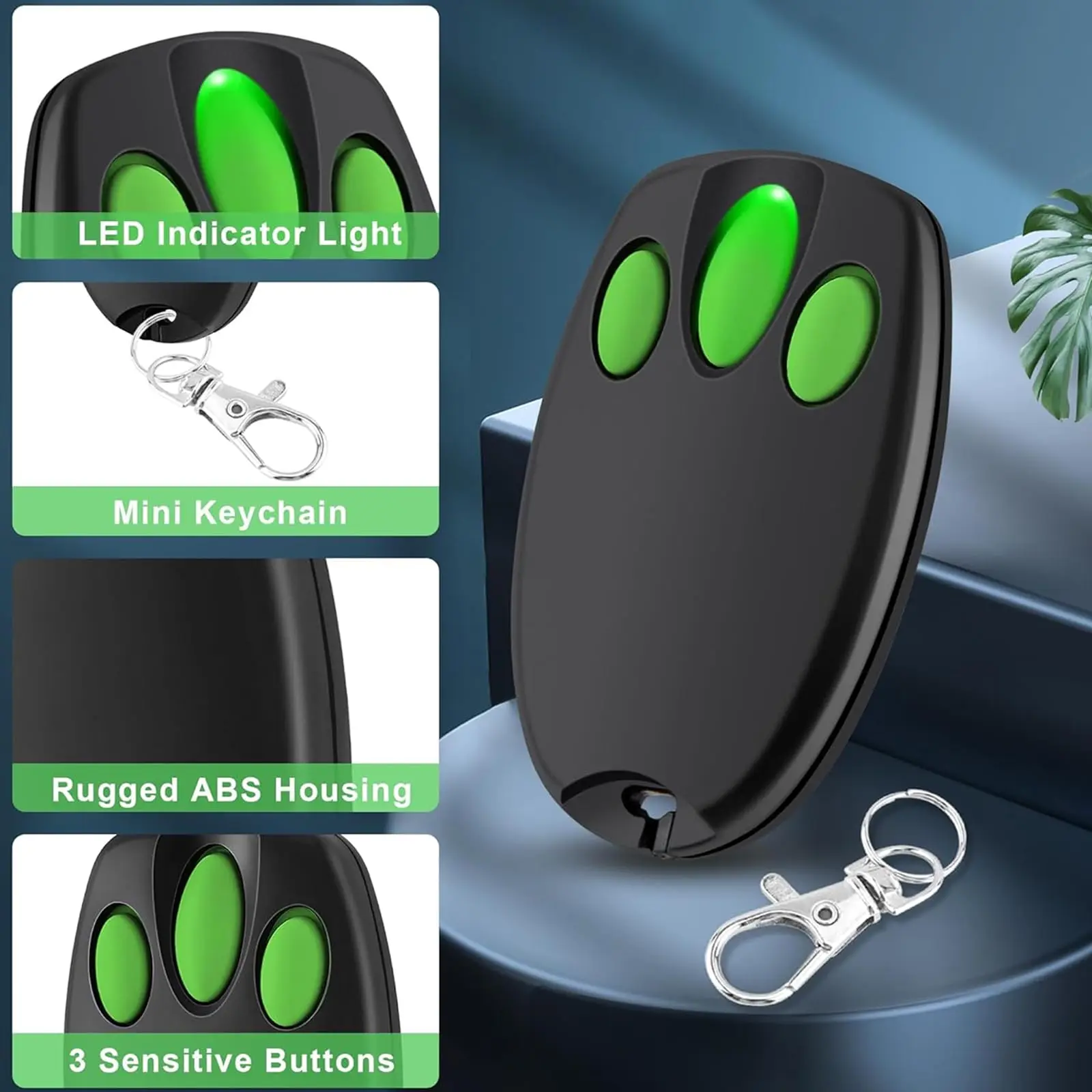 Hand Transmitter 433MHz for LIFTMASTER Motorlift Merlin+ C945 94335E 9747E 1A5478 Garage Door Remote Control