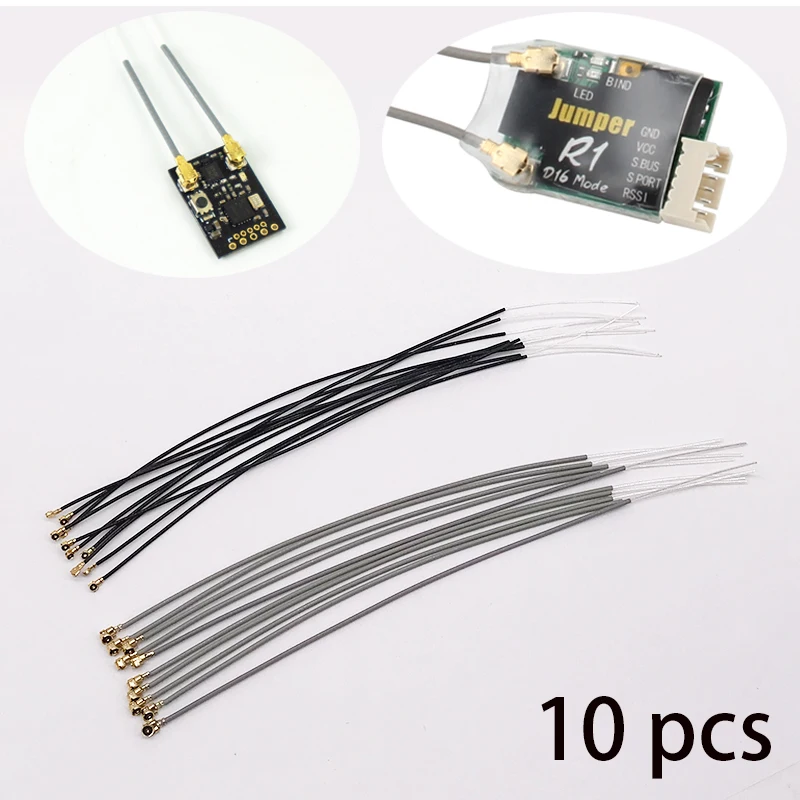 10Pcs 15cm IPX4/IPX1 Receiver Antenna XM / XM Plus R-XSR compatible For RC FPV Drone Frsky Jumper Remote Controller Part