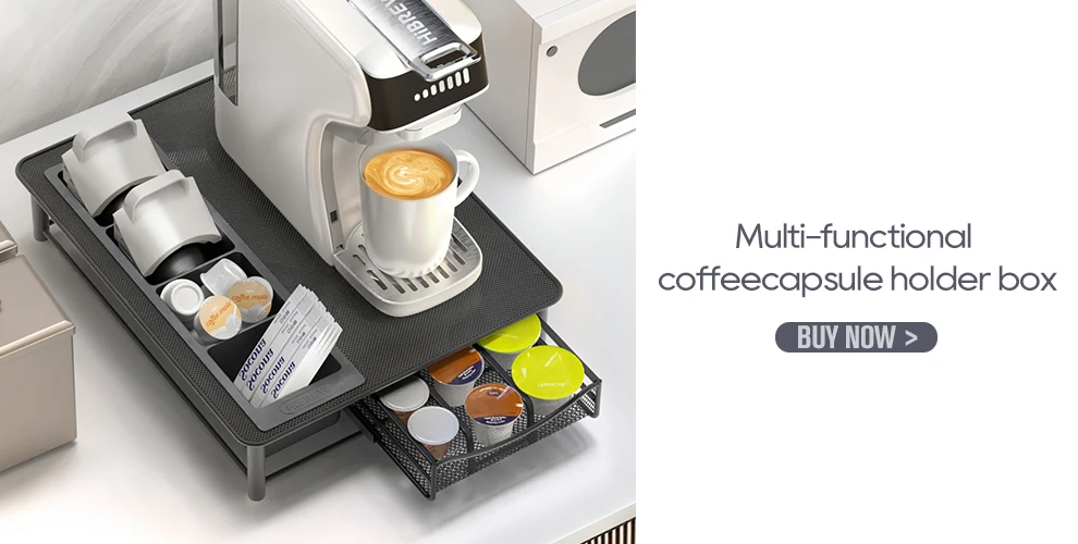 HiBREW 5 in 1 Multiple Capsule Coffee Machine Hot/Cold DG Cappuccino Nes Small Capsule ESE Pod Ground Coffee Cafeteria 20Bar H2B