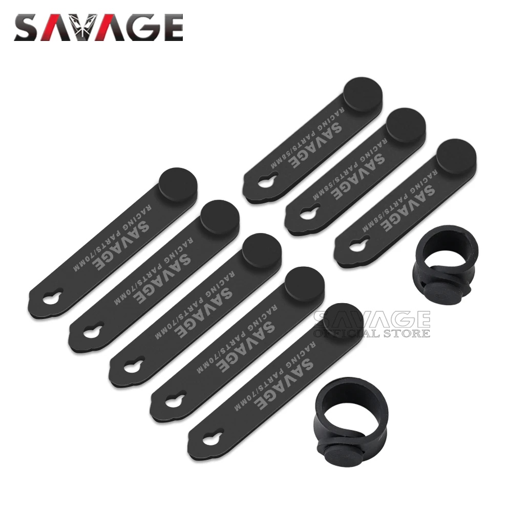Fixing Tension Strap Silicone Bandage Universal Motorcycle Accessories Oil Pipe Hose/Throttle/Brake Clutch Cable/Wire Motocross