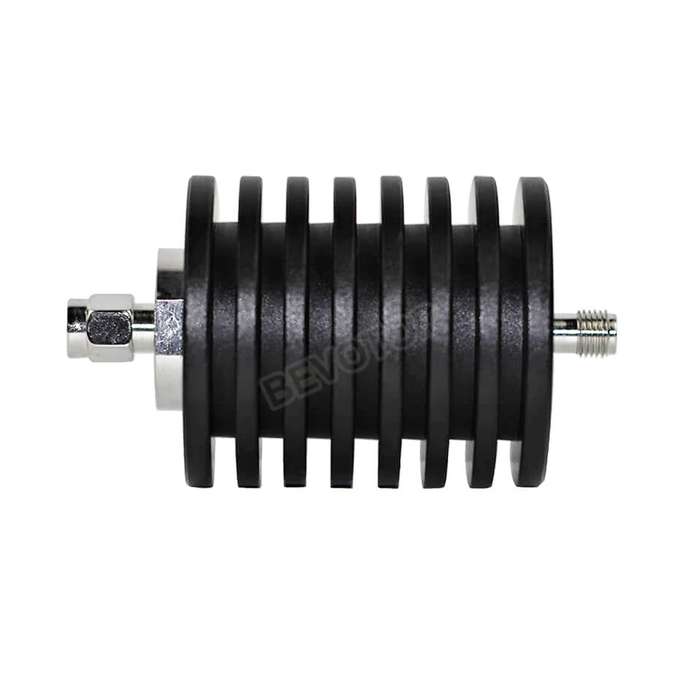 30W SMA Type Attenuator DC-3Ghz/4Ghz 1/2/3/5/6/10/15/20/30db/40db SMA Male Plug to Female Jack RF Coaxial Power Connector 50ohm