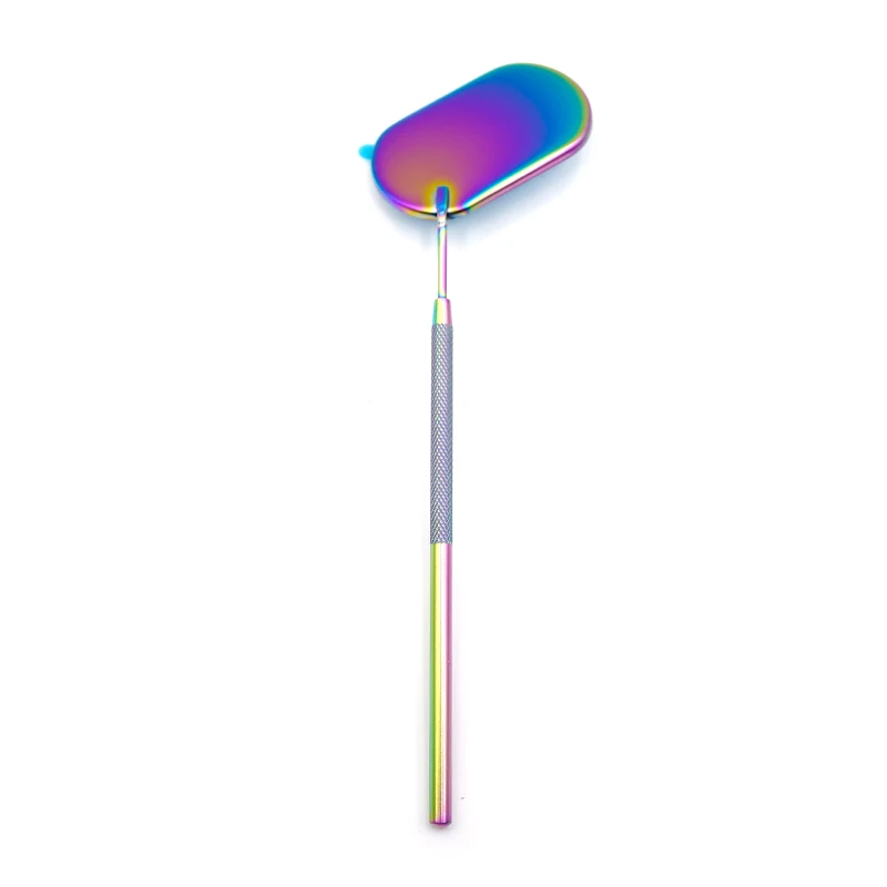 Eyelash Mirror Large Magnifying Long Handle Mirror For Checking False Eyelashes Extension Beauty Makeup Tool