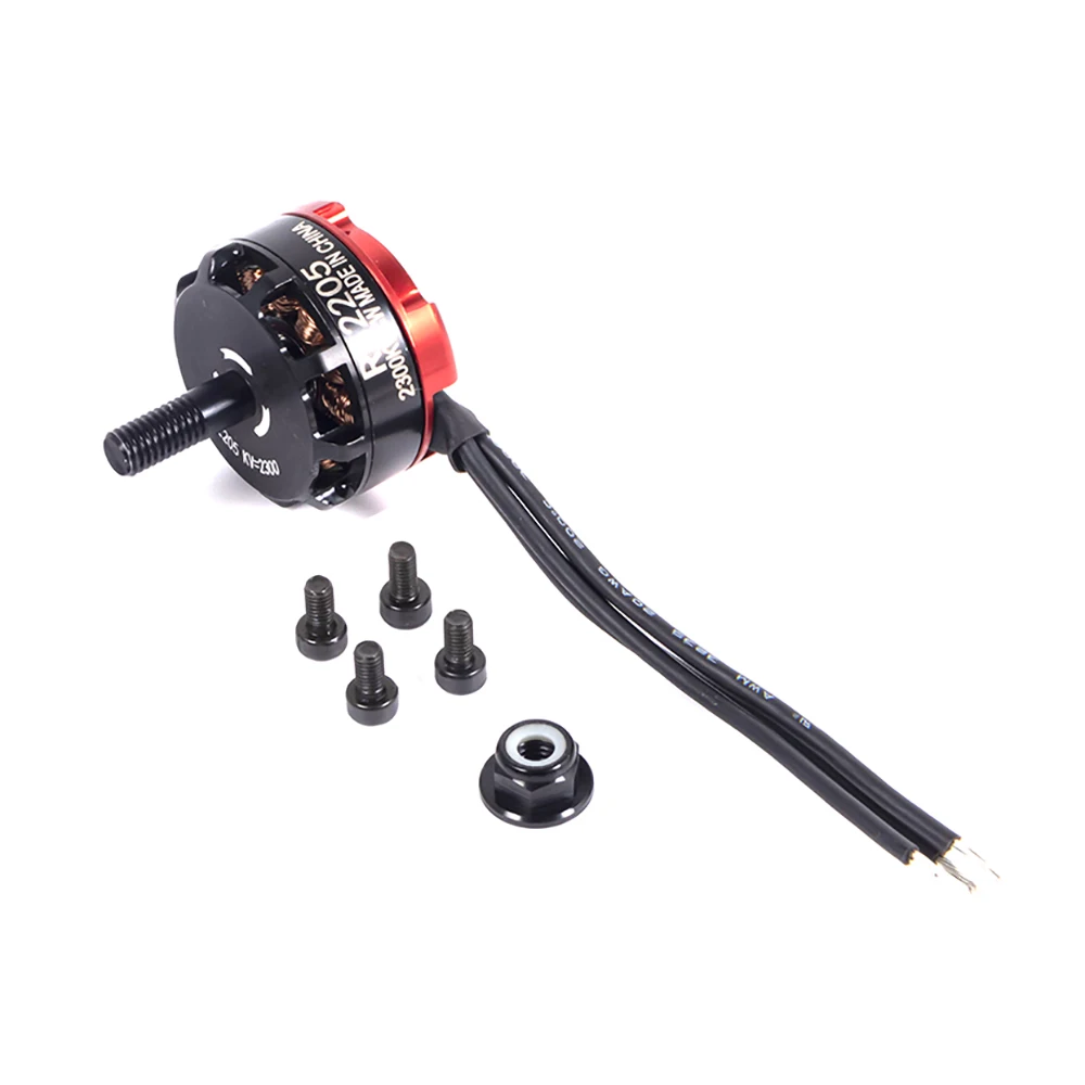 RC RS2205 2205 2300KV CW CCW Brushless Motor for 2-6s 20A/30A/40A ESC 5045 Propeller FPV RC QAV250 X210 Racing Drone Multicopter