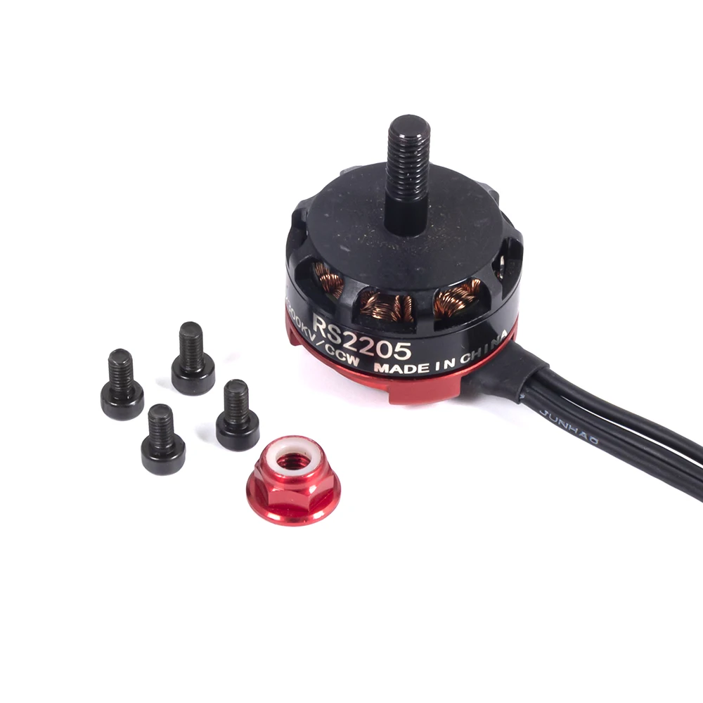 RC RS2205 2205 2300KV CW CCW Brushless Motor for 2-6s 20A/30A/40A ESC 5045 Propeller FPV RC QAV250 X210 Racing Drone Multicopter