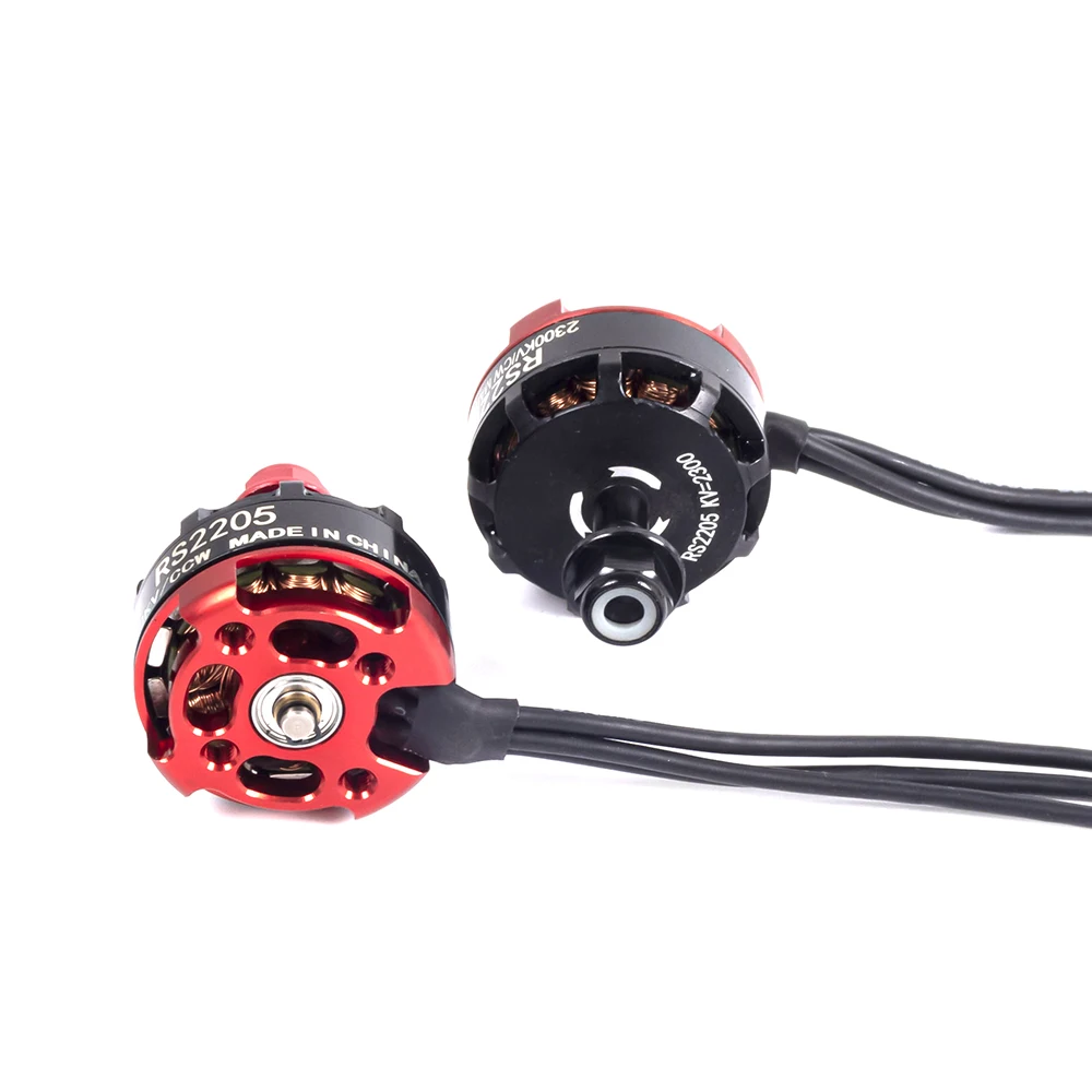 RC RS2205 2205 2300KV CW CCW Brushless Motor for 2-6s 20A/30A/40A ESC 5045 Propeller FPV RC QAV250 X210 Racing Drone Multicopter