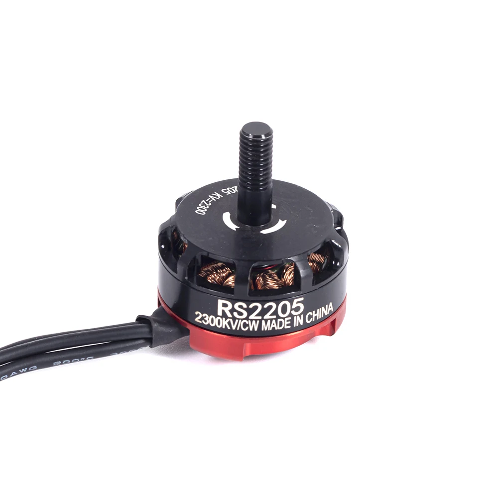 RC RS2205 2205 2300KV CW CCW Brushless Motor for 2-6s 20A/30A/40A ESC 5045 Propeller FPV RC QAV250 X210 Racing Drone Multicopter