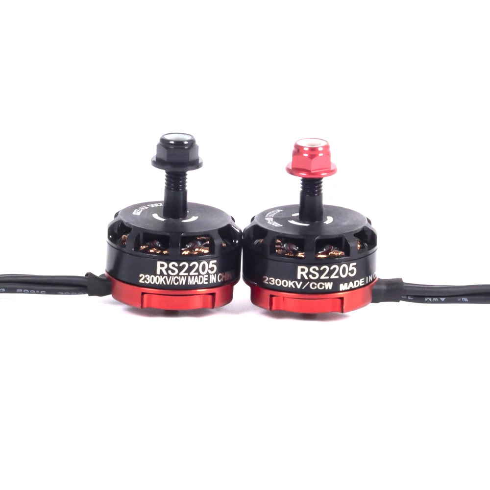 RC RS2205 2205 2300KV CW CCW Brushless Motor for 2-6s 20A/30A/40A ESC 5045 Propeller FPV RC QAV250 X210 Racing Drone Multicopter