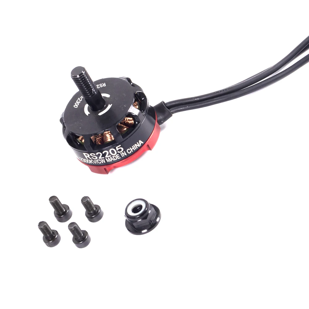 RC RS2205 2205 2300KV CW CCW Brushless Motor for 2-6s 20A/30A/40A ESC 5045 Propeller FPV RC QAV250 X210 Racing Drone Multicopter
