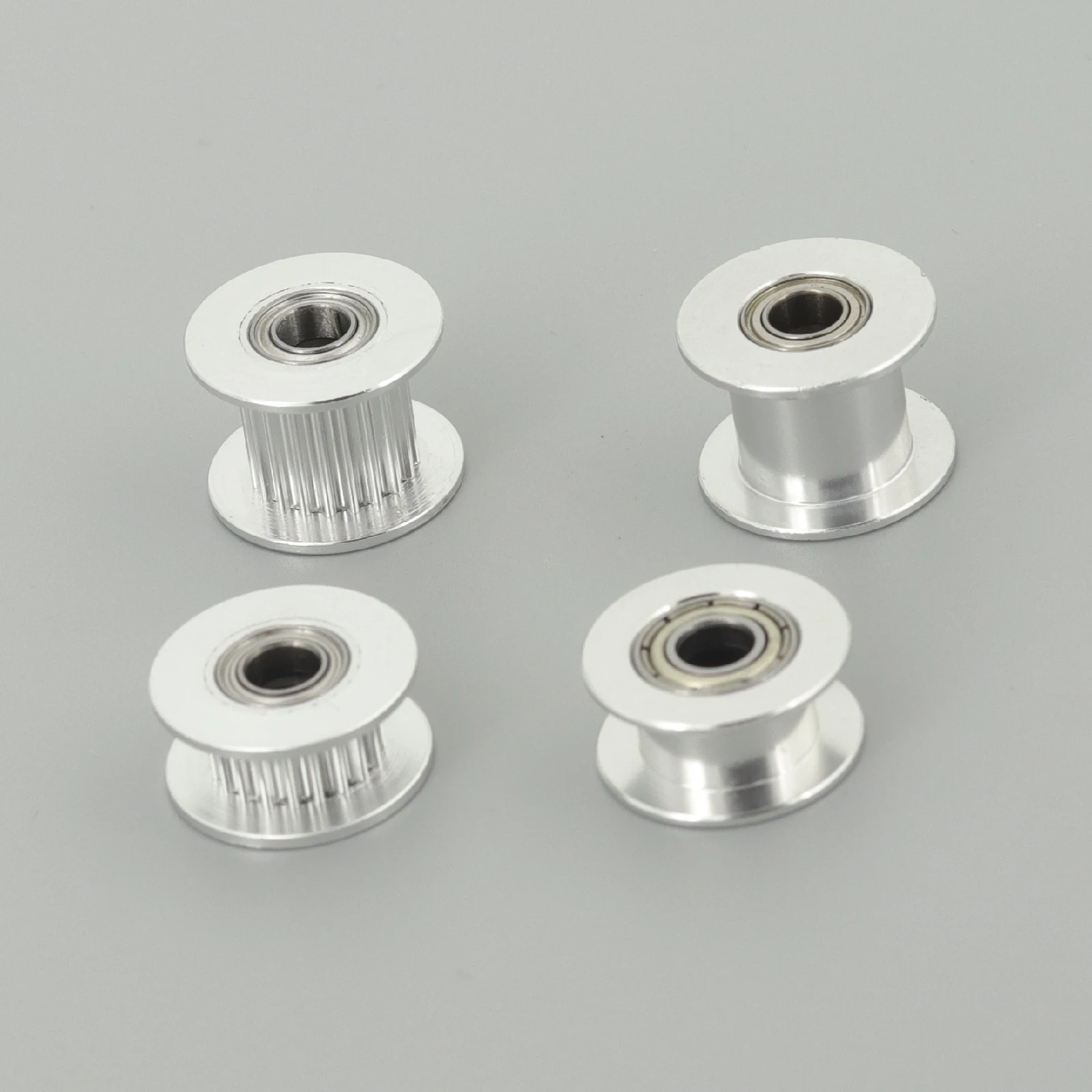 GT2 2GT 20 Teeth Synchronous Timing Idler Pulley Bore 3 4 5 6 8mm With Bearing For 6 10 15mm Belt 3D Printer Accessories