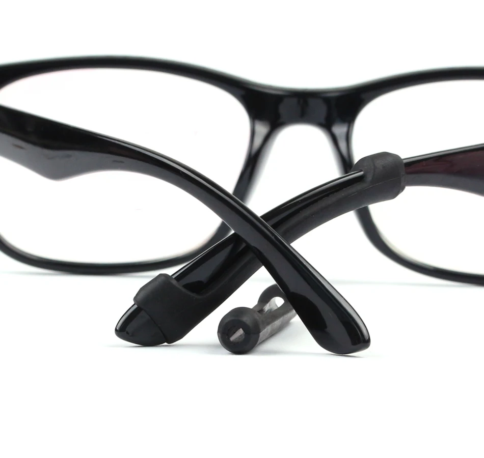 Soft Silicone Eyeglasses Temple Tips Sleeve Retainer,Anti-Slip Elastic Comfort Glasses Retainers For Spectacle Sunglasses