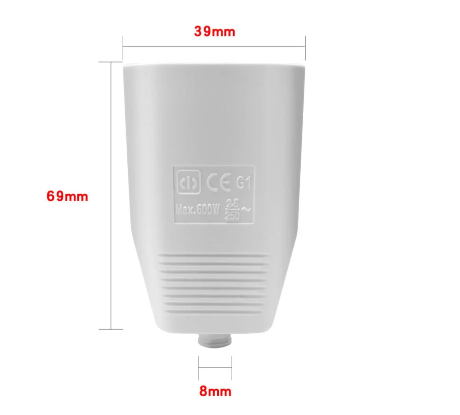 Black White 2.5A 250V 4.0mm Pin detachable wiring plug socket EU German French Korea Russia Swiss Italy male female power plug