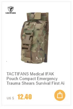 Roll 1 Trauma Pouch IFAK Medical Kits Storage Belly Hunting Waist Bag For Battle Belt D3CRM MK4 Plate Carrier Tactical Vest