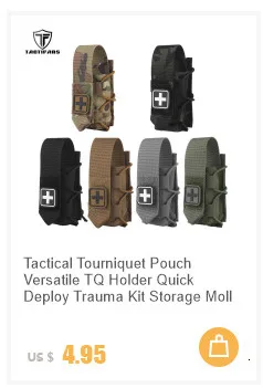 Roll 1 Trauma Pouch IFAK Medical Kits Storage Belly Hunting Waist Bag For Battle Belt D3CRM MK4 Plate Carrier Tactical Vest