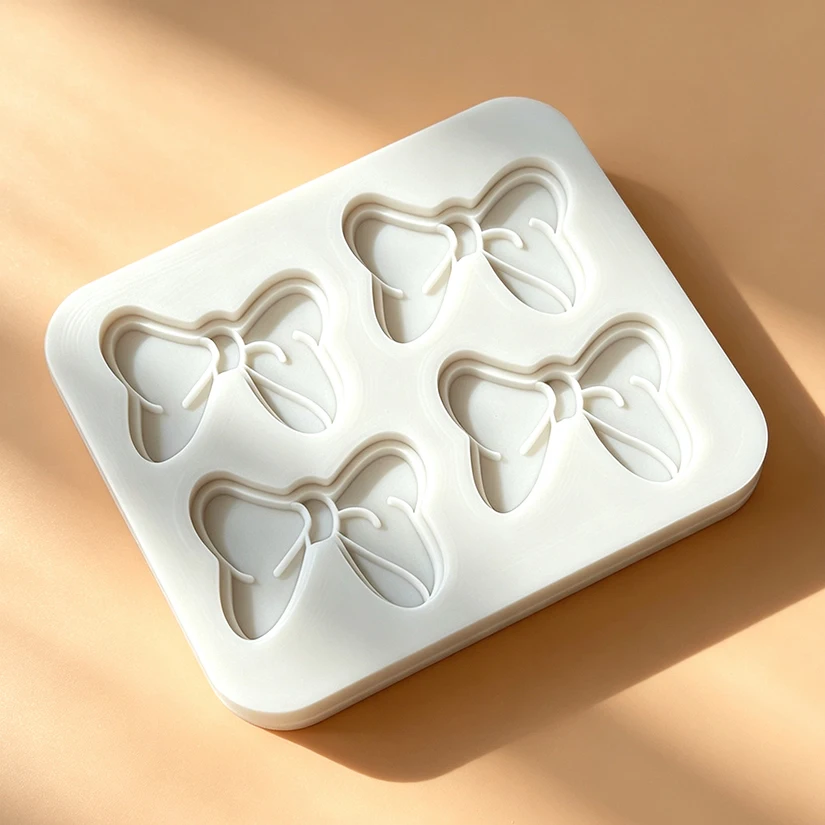 Bows Silicone Sugarcraft Mold Resin Tools Cupcake Baking Mould Fondant Cake Decorating Tools