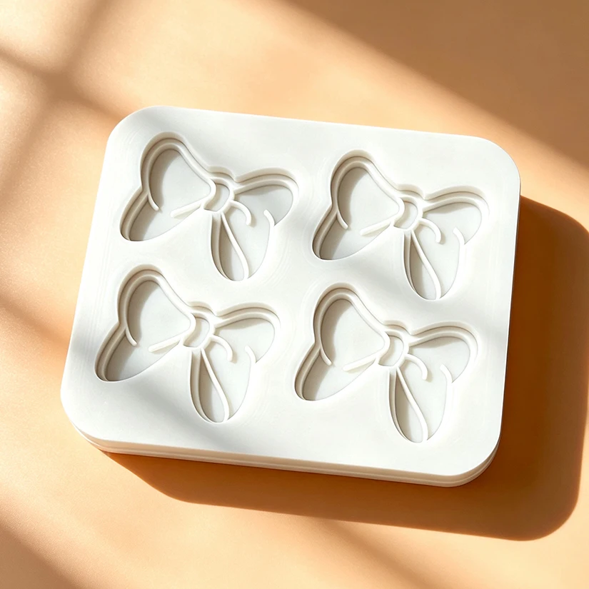 Bows Silicone Sugarcraft Mold Resin Tools Cupcake Baking Mould Fondant Cake Decorating Tools