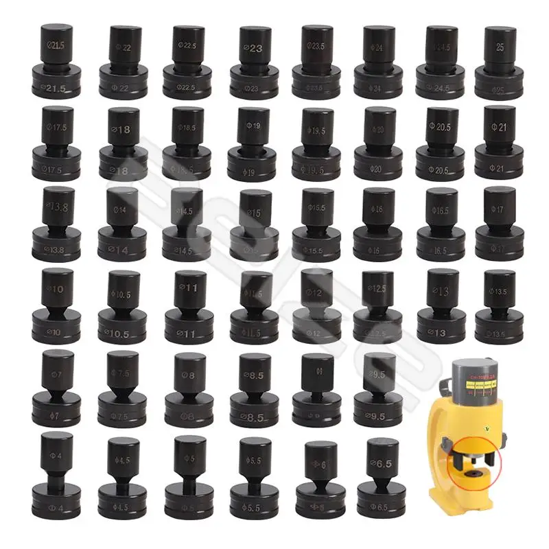 Hydraulic Punching Dies CH-70 Round Die Manual Punch Die Manual Hydraulic Hole Puncher