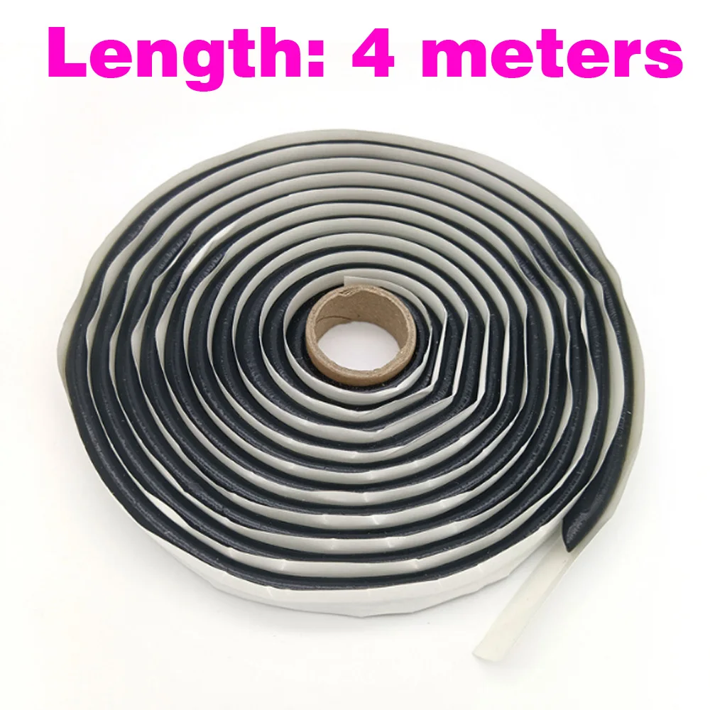 4M Car Headlamp Glue Butyl Rubber Glue Headlight Sealant Retrofit Reseal Hid Headlamps Taillight Shield Glue Waterproof Tapes