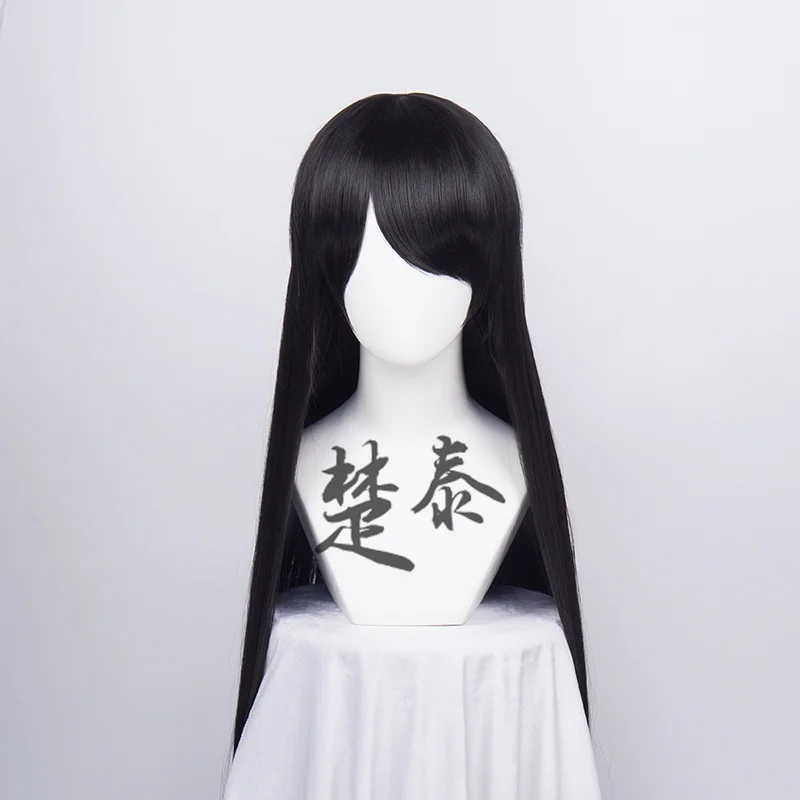 60inch 150cm Long Women Cosplay Wigs 5 Colors Straight Black White Silver Grey Brown Pink Synthetic Hair Halloween Party Role