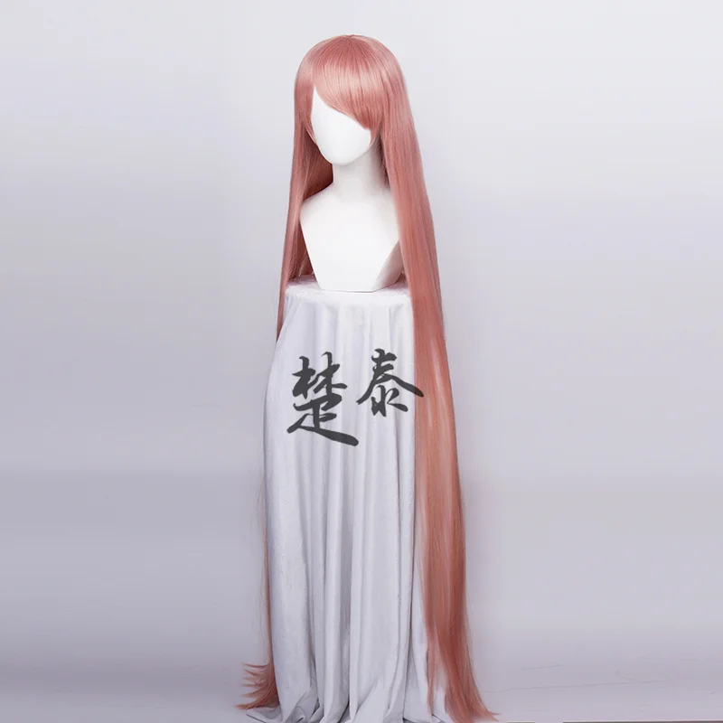 60inch 150cm Long Women Cosplay Wigs 5 Colors Straight Black White Silver Grey Brown Pink Synthetic Hair Halloween Party Role