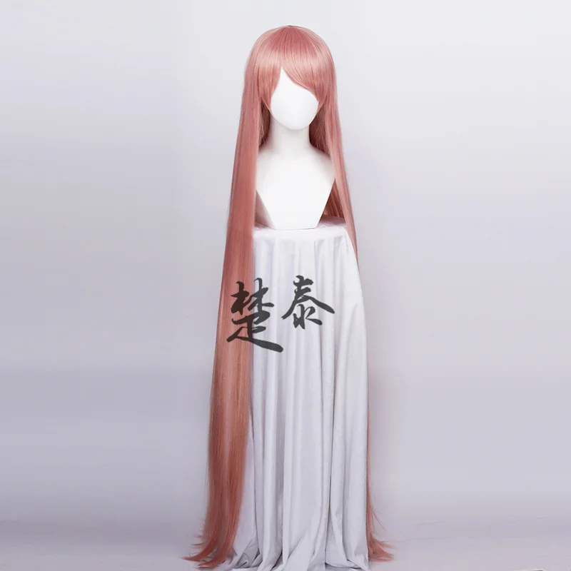 60inch 150cm Long Women Cosplay Wigs 5 Colors Straight Black White Silver Grey Brown Pink Synthetic Hair Halloween Party Role