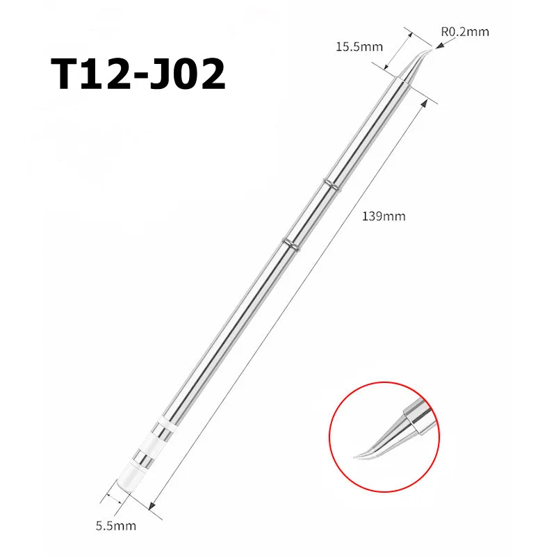 T12 Soldering Solder Iron Tipsжало для паяльника For Hakko FX951 STC AND STM32 OLED Soldering Station Electric