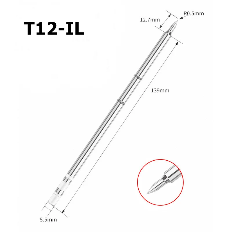 T12 Soldering Solder Iron Tipsжало для паяльника For Hakko FX951 STC AND STM32 OLED Soldering Station Electric
