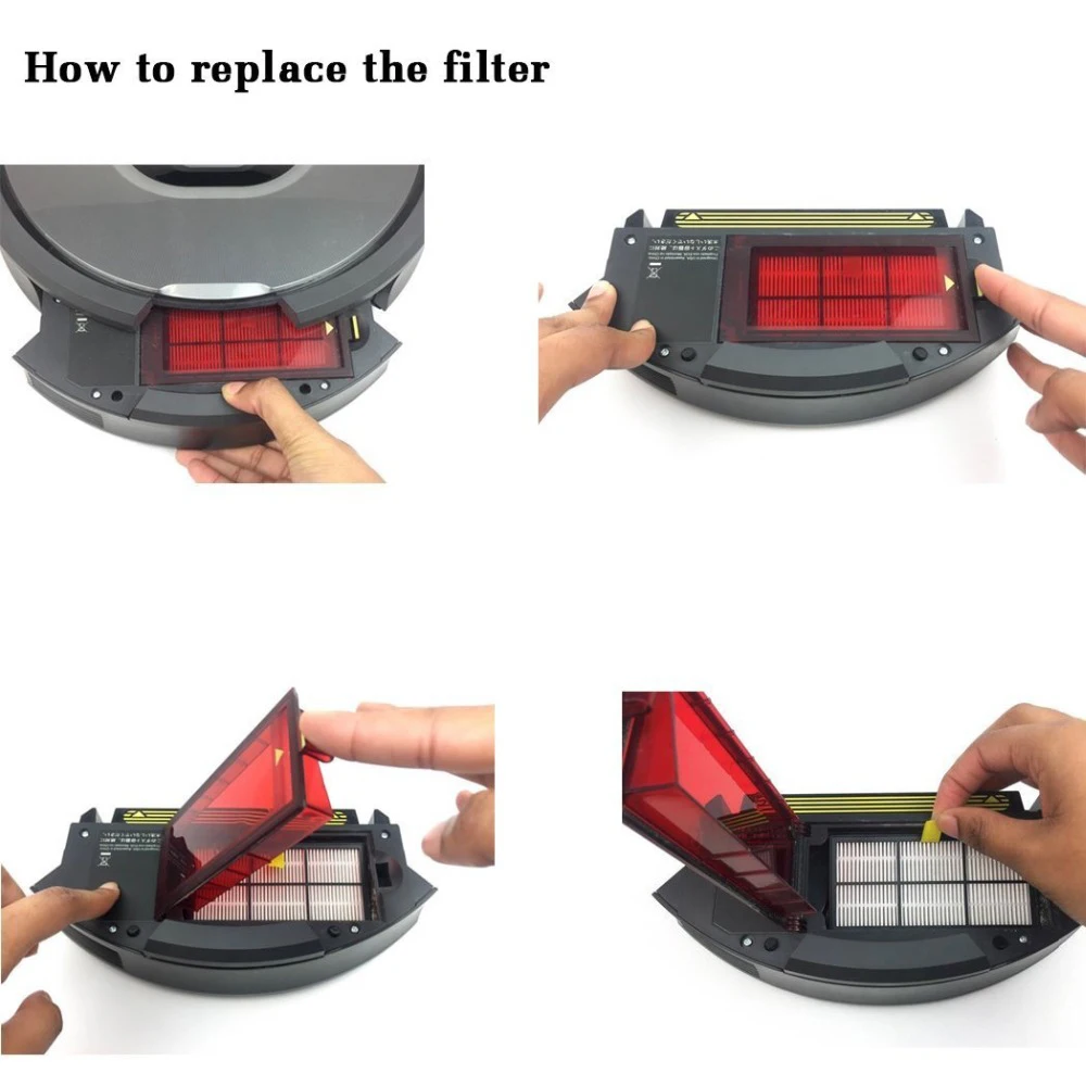 Main Side Brush HEPA Filter For IRobot Roomba 800 900 Series 860 870 880 890 960 966 980 Parts Robot Vacuum Cleaner Accessories