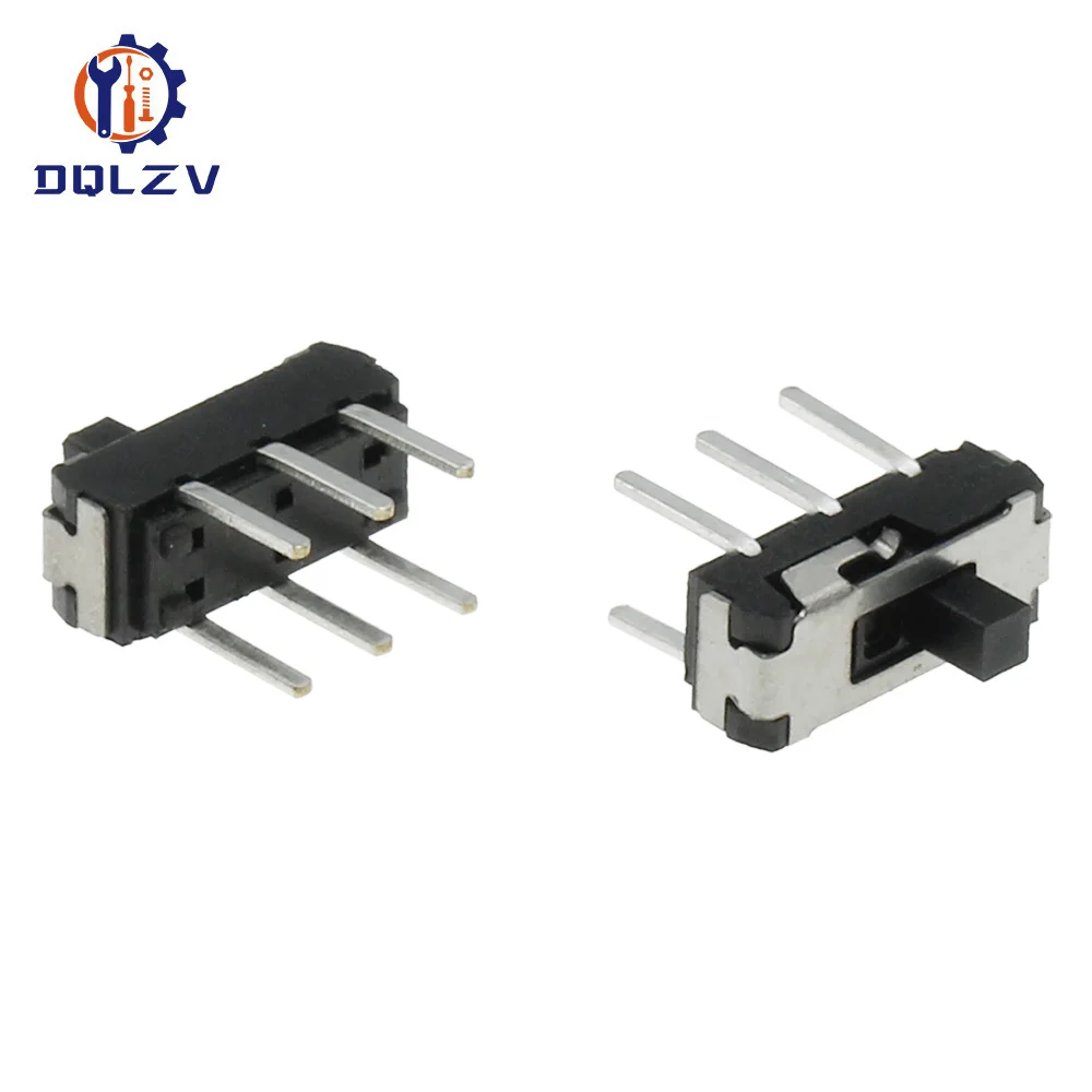 Toggle Switch DIP6 MSS22D18 Mini Miniature DIP Slide Switch 2P2T 6Pin Handle high 2mm
