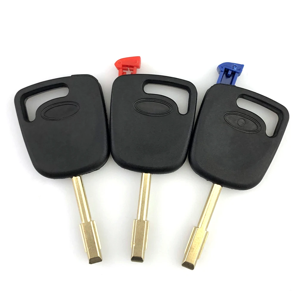 YIQIXIN Uncut Blade Car Key Transponder Shell Case For Ford Focus Mondeo KA Fiesta Escort For Jaguar XJ8 Transit Connect No Chip