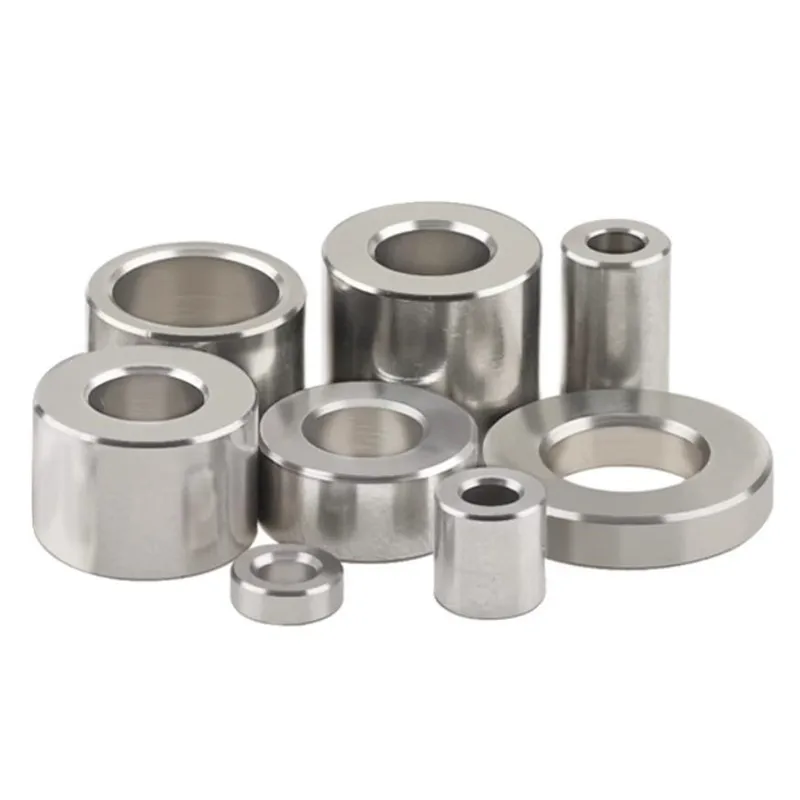 10/5pcs M3 M4 M5 M6 M8 M10 Aluminum Flat Washer Aluminum Bushing Gasket Spacer Non-threaded Standoffs Length 2mm to 30mm