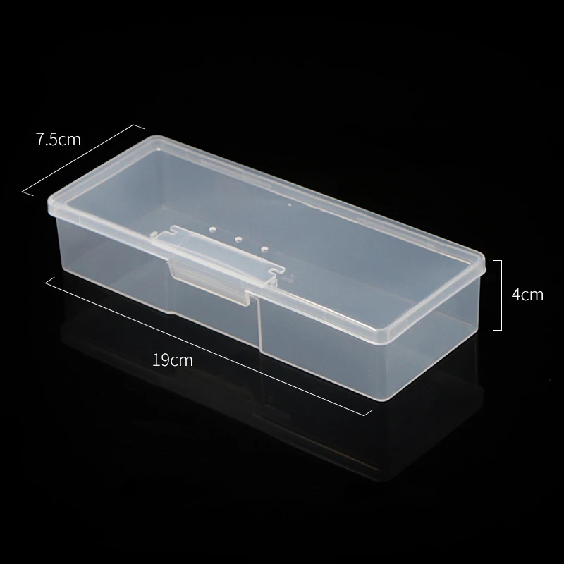 10 Grids Nails Art organizer box storage Tool Choose Adjustable Manicure Jewelry Decorate Nail Art Tips Storage Container