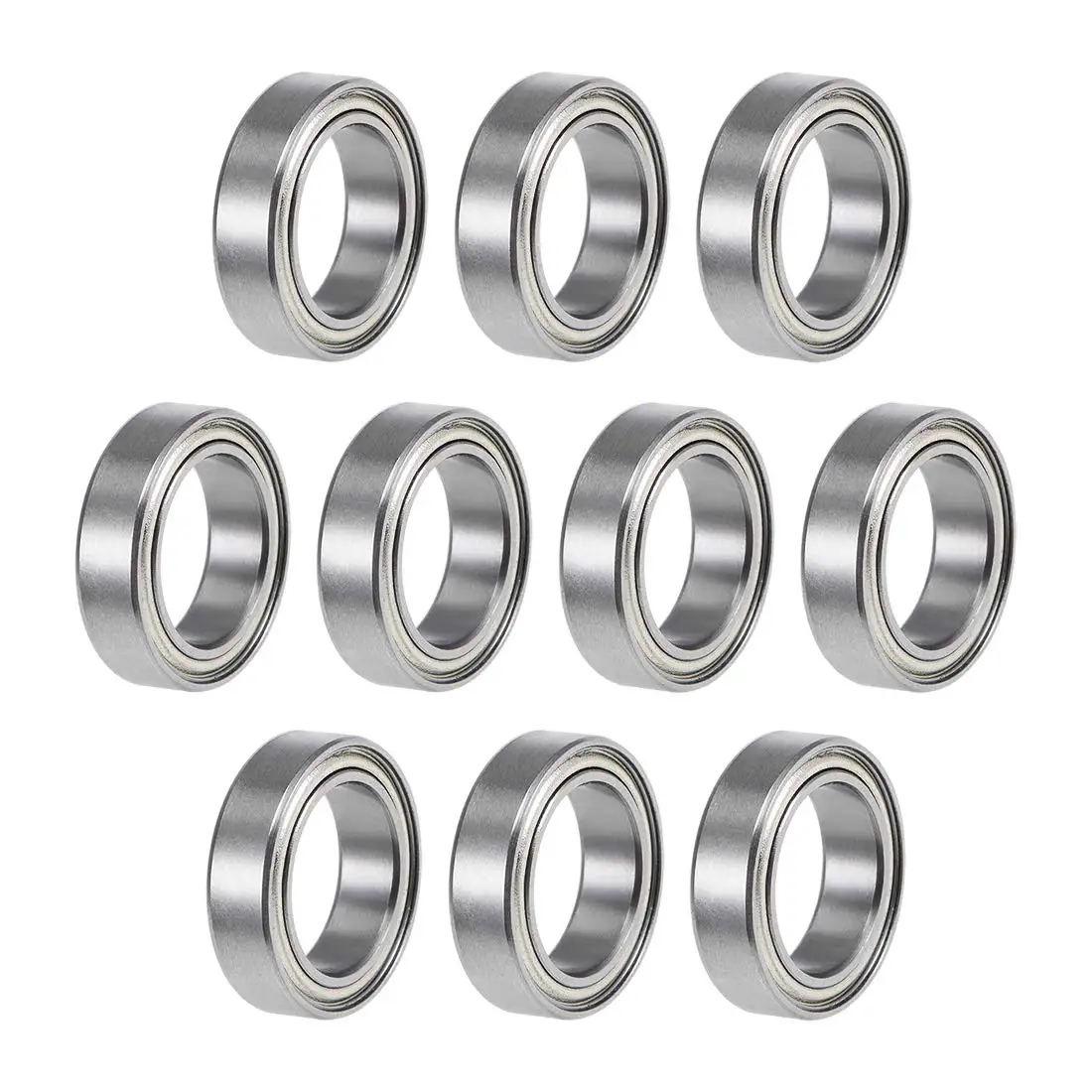 10/100PCS 6700ZZ 6700 2RS RS 6700-2RS High quality 10x15X4 mm Miniature Rubber seal Deep Groove Ball Bearing ABEC-5