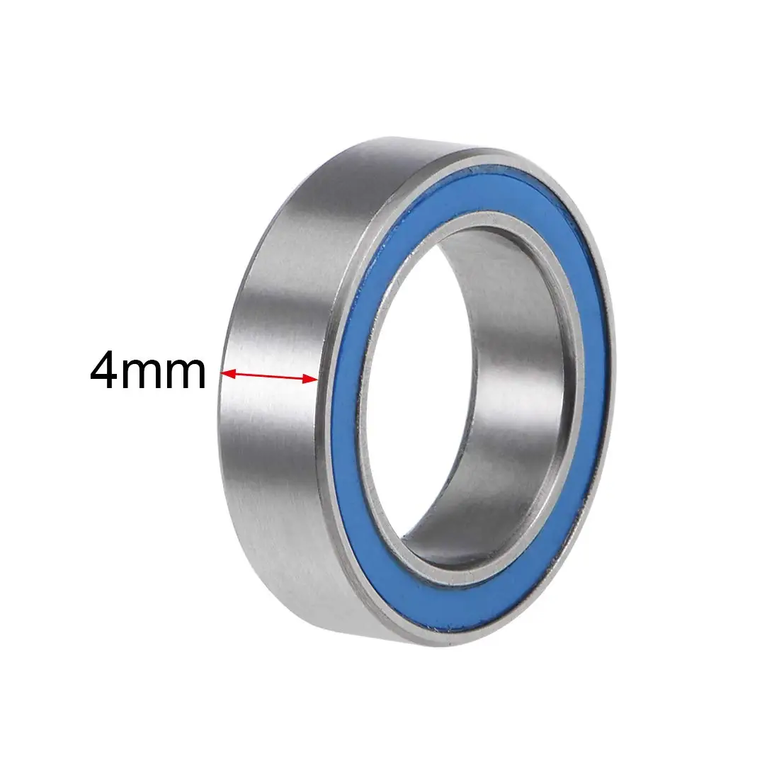 10/100PCS 6700ZZ 6700 2RS RS 6700-2RS High quality 10x15X4 mm Miniature Rubber seal Deep Groove Ball Bearing ABEC-5