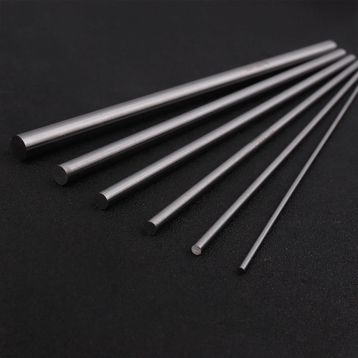 5Pcs/set High Speed Steel Solid Round Rod 2mm 3mm 4mm 5mm 6mm 8mm linear shaft metric round rod Length 200mm