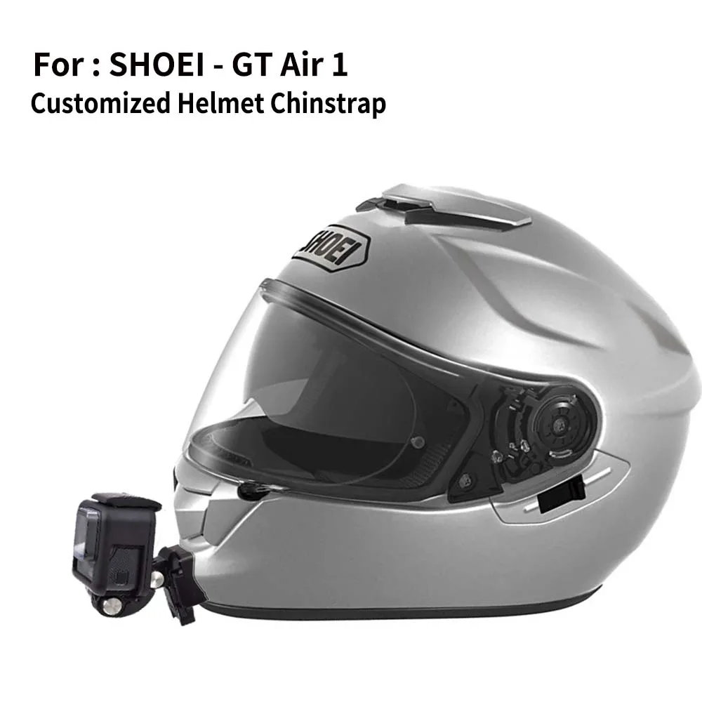 TUYU For SHOEI Hornet ADV GT Air 2 X15 X14 Z8 Z7 Customized CNC Aluminium Helmet Chin Mount for GoPro Insta360 DJI Accessories