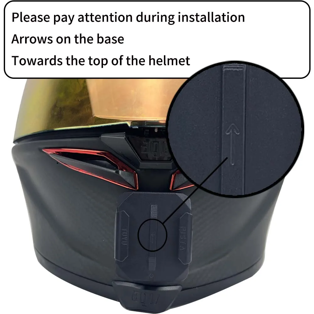 TUYU For SHOEI Hornet ADV GT Air 2 X15 X14 Z8 Z7 Customized CNC Aluminium Helmet Chin Mount for GoPro Insta360 DJI Accessories