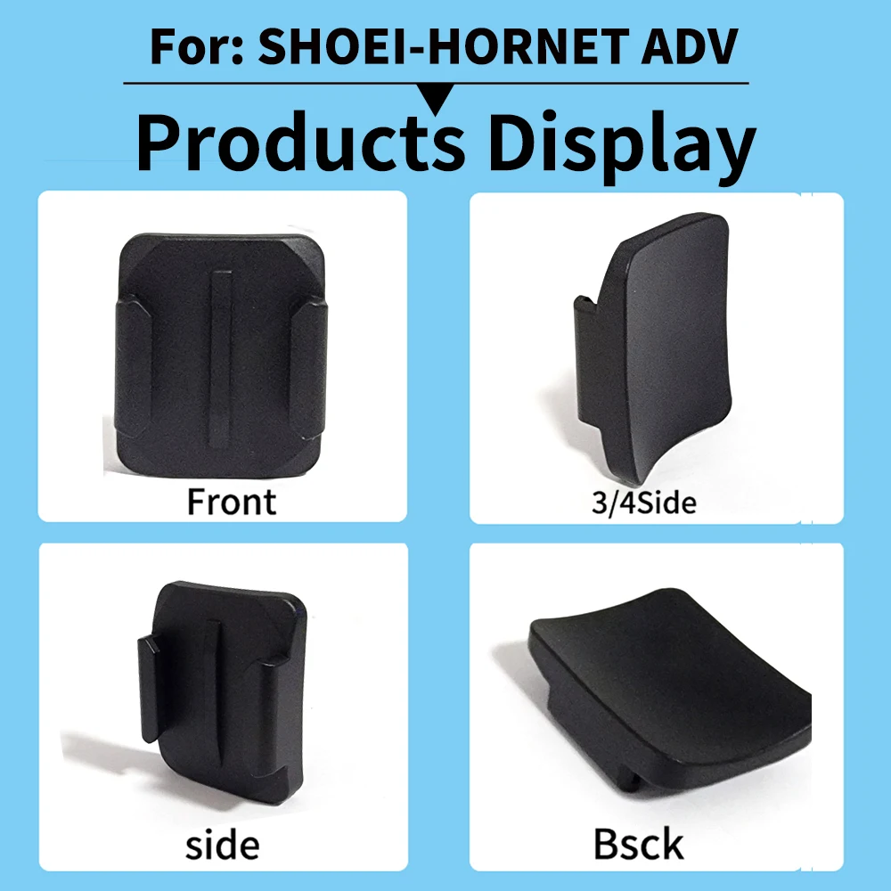 TUYU For SHOEI Hornet ADV GT Air 2 X15 X14 Z8 Z7 Customized CNC Aluminium Helmet Chin Mount for GoPro Insta360 DJI Accessories