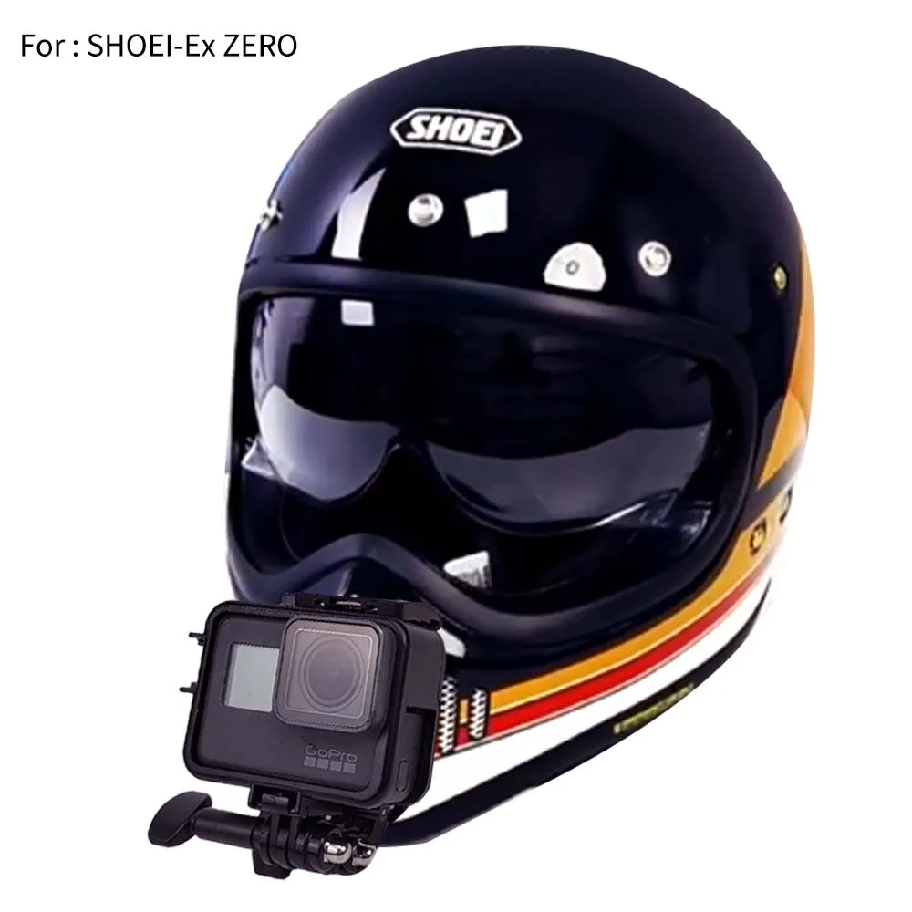 TUYU For SHOEI Hornet ADV GT Air 2 X15 X14 Z8 Z7 Customized CNC Aluminium Helmet Chin Mount for GoPro Insta360 DJI Accessories